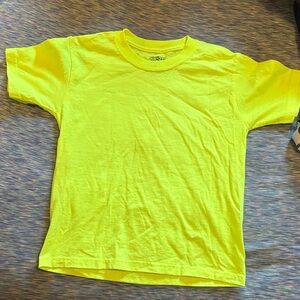 Gildan Kids Neon Yellow Short Sleeve Tee